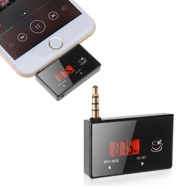 Wireless 3.5mm In-car FM Transmitter Music Radio Adapter LCD Display Hands-free for iPod iPad for iPhone 6 Samsung Galaxy Note 5
Wireless 3.5mm In-car FM Transmitter Music Radio Adapter LCD Display Hands-free for iPod iPad for iPhone 6 Samsung Galaxy Note 5