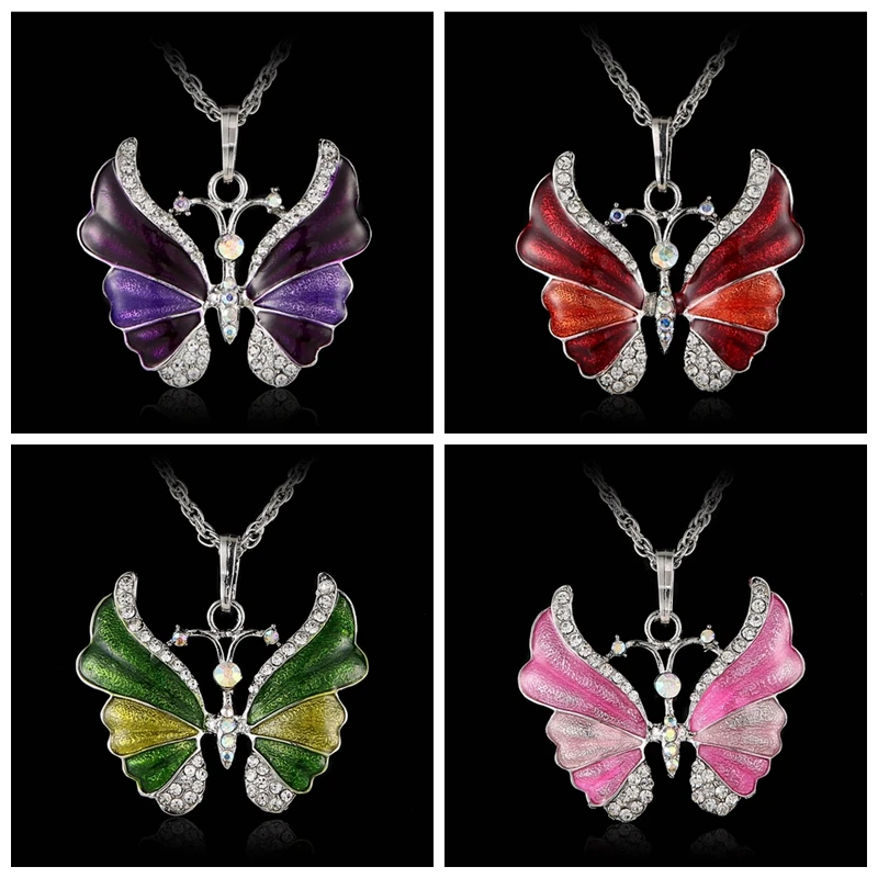 Rinhoo Butterfly Necklace Enamel Butterfly Pendant Necklaces Vintage Necklace For Women Jewelry
Rinhoo Butterfly Necklace Enamel Butterfly Pendant Necklaces Vintage Necklace For Women Jewelry