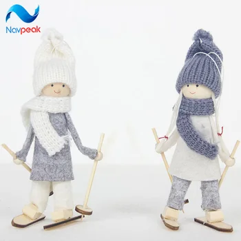 60PCS/LOT Christmas Angel Girl Ski Christmas Pendant Drop Ornaments Christmas Tree Decoration For Home Cute Doll Party Decor
60PCS/LOT Christmas Angel Girl Ski Christmas Pendant Drop Ornaments Christmas Tree Decoration For Home Cute Doll Party Decor