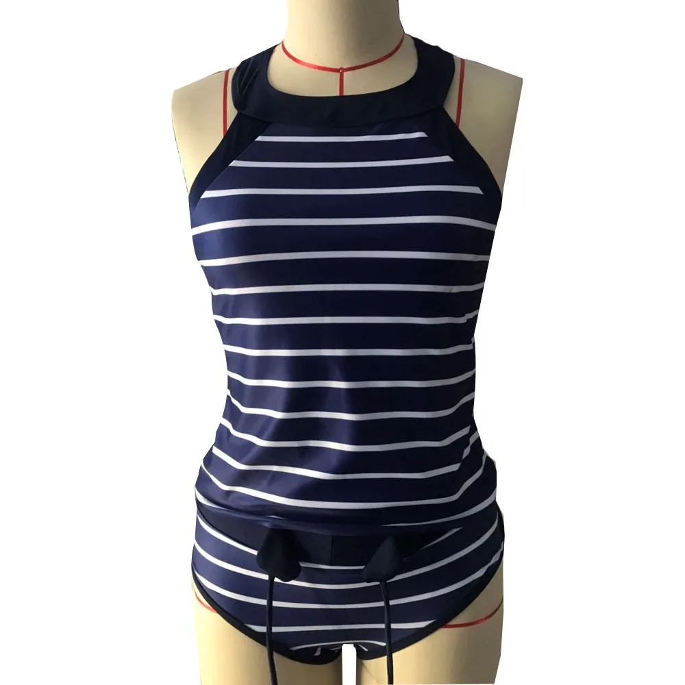 2019 fashion women's swimsuit new European and American Ladies sexy striped split print bikini popular conservative swimsuit
2019 fashion women's swimsuit new European and American Ladies sexy striped split print bikini popular conservative swimsuit