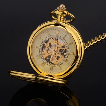 Mens Chic Style Automatic Mechanical Roman Number Pocket Watch Chain Steampunk Luxury Vintage Skeleton Pendant Watch Gifts
Mens Chic Style Automatic Mechanical Roman Number Pocket Watch Chain Steampunk Luxury Vintage Skeleton Pendant Watch Gifts
