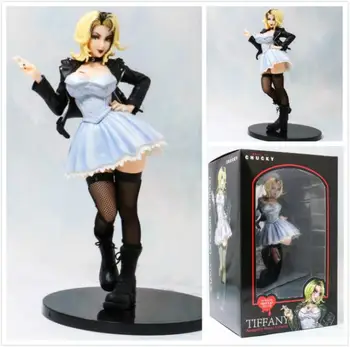 Classic Terror Film Statue Child's Play Series Bride Of Chucky Tiffany Figure Figurine Toys
Classic Terror Film Statue Child's Play Series Bride Of Chucky Tiffany Figure Figurine Toys