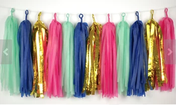 Set of 20 Mixed Gold Mint Hot Pink Navy Blue Party Tissue Paper Tassels Garland Wedding Banner Bunting Baby Shower Decoration
Set of 20 Mixed Gold Mint Hot Pink Navy Blue Party Tissue Paper Tassels Garland Wedding Banner Bunting Baby Shower Decoration