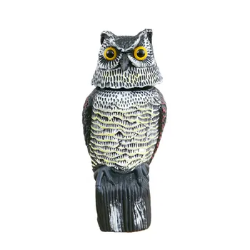 Outdoor Hunting Plastic Fake Owl Crow Decoys Garden Yards Ornaments Garden Bird Deterrent Repeller Pest Control Scarecrow 1pc
Outdoor Hunting Plastic Fake Owl Crow Decoys Garden Yards Ornaments Garden Bird Deterrent Repeller Pest Control Scarecrow 1pc