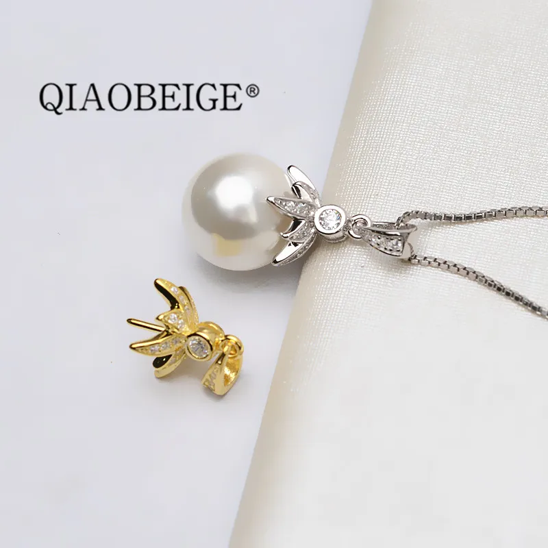 QIAOBEIGE Pendant Semi-finished Mountings Handmade Jewelry DIY Silver Accessories white color gold color pearl bead fittings
QIAOBEIGE Pendant Semi-finished Mountings Handmade Jewelry DIY Silver Accessories white color gold color pearl bead fittings