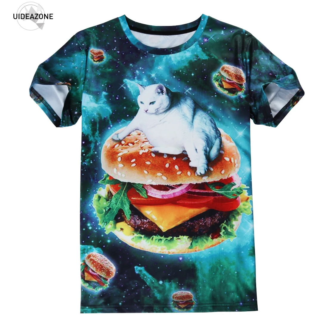 New Fashion Cat T Shirt Men 2017 Hamburgers Space Galaxy T-shirts Brand Hip Hop Tops Homme 3D Funny Tshirt Dropship Real Photo
New Fashion Cat T Shirt Men 2017 Hamburgers Space Galaxy T-shirts Brand Hip Hop Tops Homme 3D Funny Tshirt Dropship Real Photo