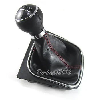 Red 5 SPEED Leather Manual Gear Shift Knob Cover For VW GOLF 5 6 RABBIT JETTA 5 Leatherette Boot Shift Knob Base 1KD 711 113 A
Red 5 SPEED Leather Manual Gear Shift Knob Cover For VW GOLF 5 6 RABBIT JETTA 5 Leatherette Boot Shift Knob Base 1KD 711 113 A