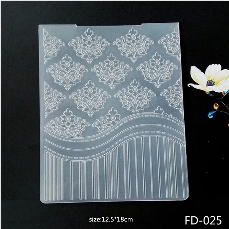 Plastic Embossing Folder For Scrapbooking Paper Card Making DIY Craft Greeting Card Stencil
Plastic Embossing Folder For Scrapbooking Paper Card Making DIY Craft Greeting Card Stencil