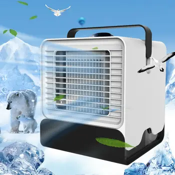 Mini USB Portable Air Conditioner Air Cooler Humidifier Purifier Light Desktop Air Cooling Fan for Office Home Black/White
Mini USB Portable Air Conditioner Air Cooler Humidifier Purifier Light Desktop Air Cooling Fan for Office Home Black/White