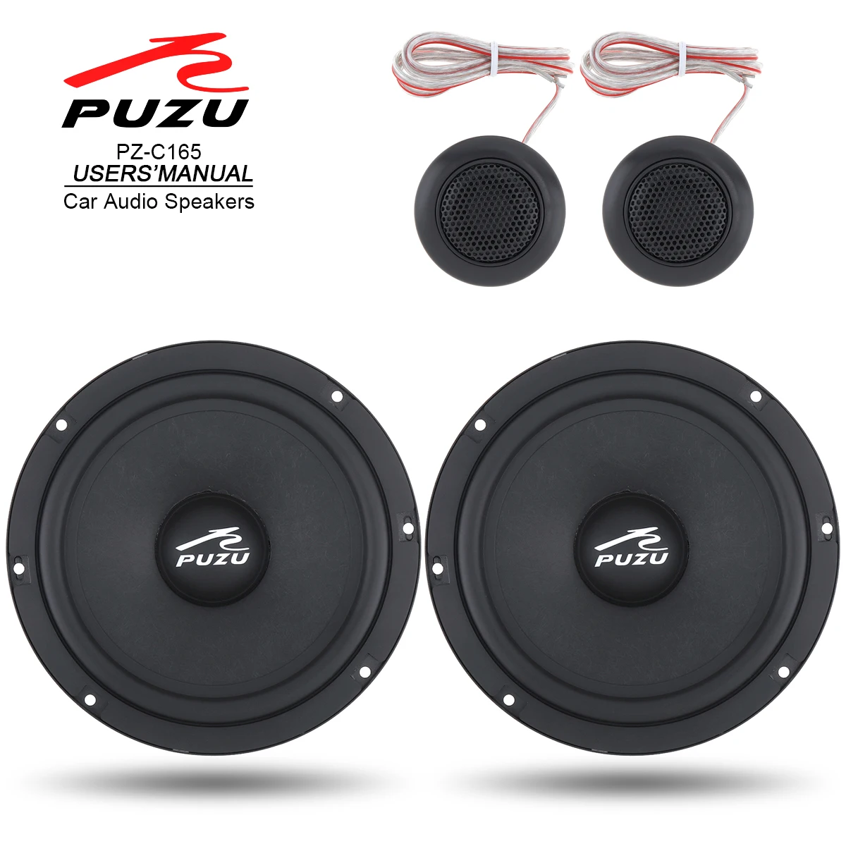2Pcs 6.5 Inch 180W Car Coaxial Speaker Full Range Frequency Stereo Speaker Loudspeaker with Tweeter Frequency Divider for Cars
2Pcs 6.5 Inch 180W Car Coaxial Speaker Full Range Frequency Stereo Speaker Loudspeaker with Tweeter Frequency Divider for Cars