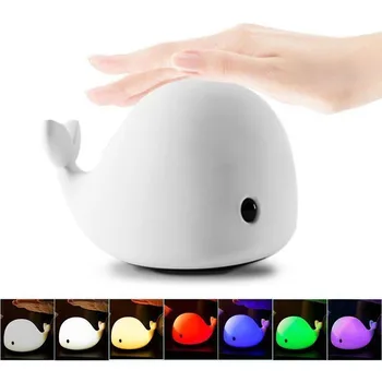 Cute Dolphin Silicone Colorful Night Light USB Rechargeable Sensitive Tap Control Bedroom Light with Softlight, Single Color Lig
Cute Dolphin Silicone Colorful Night Light USB Rechargeable Sensitive Tap Control Bedroom Light with Softlight, Single Color Lig