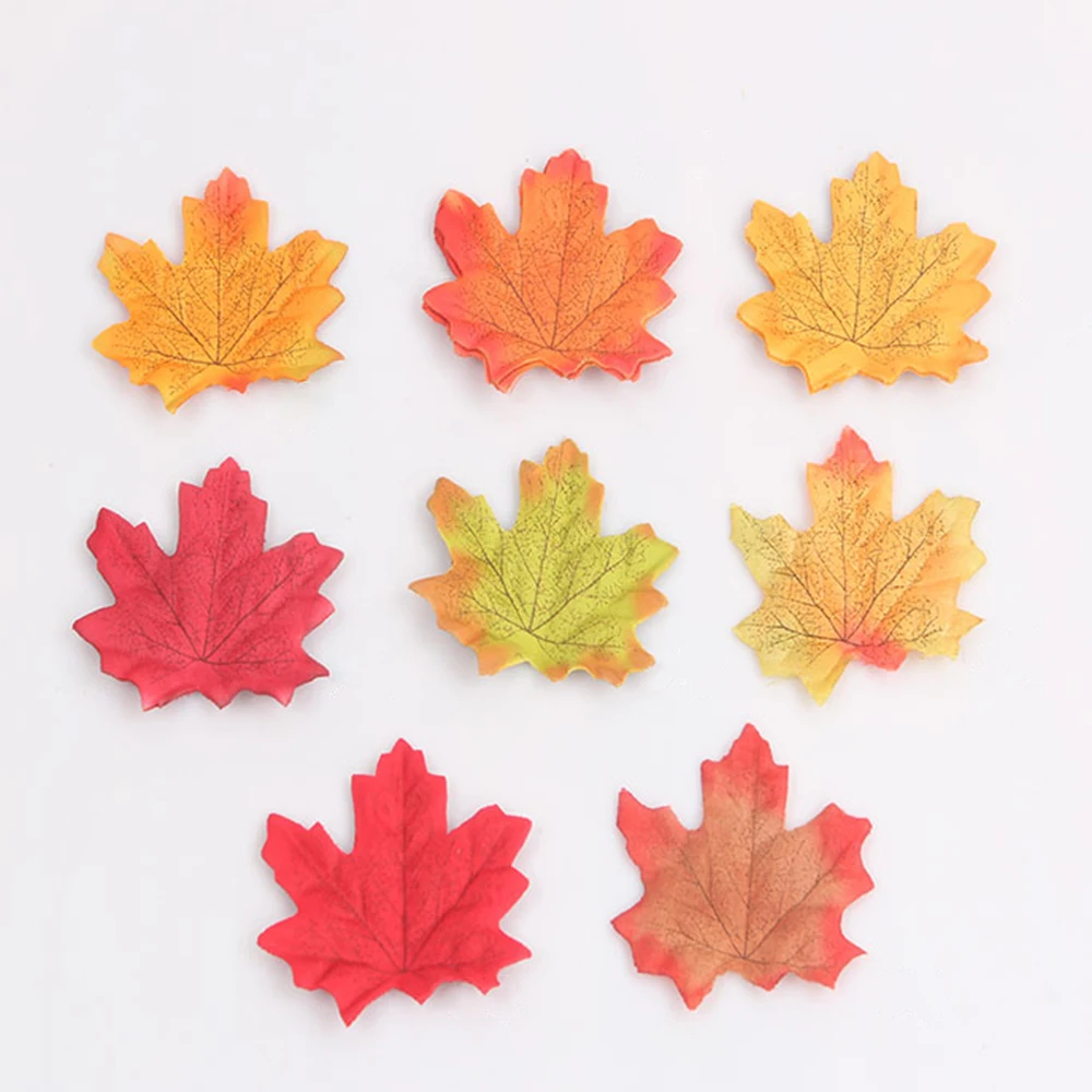 50Pcs Artificial Silk Maple Leaves For Home Wedding Party Decoration Scrapbooking Craft Multicolor Fall Vivid Fake Flower Leaf
50Pcs Artificial Silk Maple Leaves For Home Wedding Party Decoration Scrapbooking Craft Multicolor Fall Vivid Fake Flower Leaf