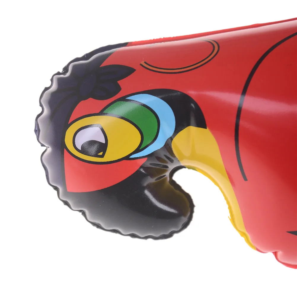 novelty inflatable blow up parrot hawaiian tropical pirate party