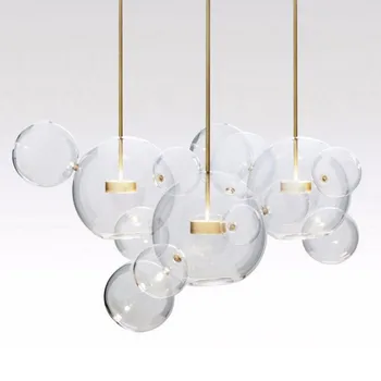 Post-modern Nordic Mickey Bubble Glass Balls Led Pendant Light for Dining Room Foyer Bar Bed Room Metal Glass Lamp 110/220V 2282
Post-modern Nordic Mickey Bubble Glass Balls Led Pendant Light for Dining Room Foyer Bar Bed Room Metal Glass Lamp 110/220V 2282