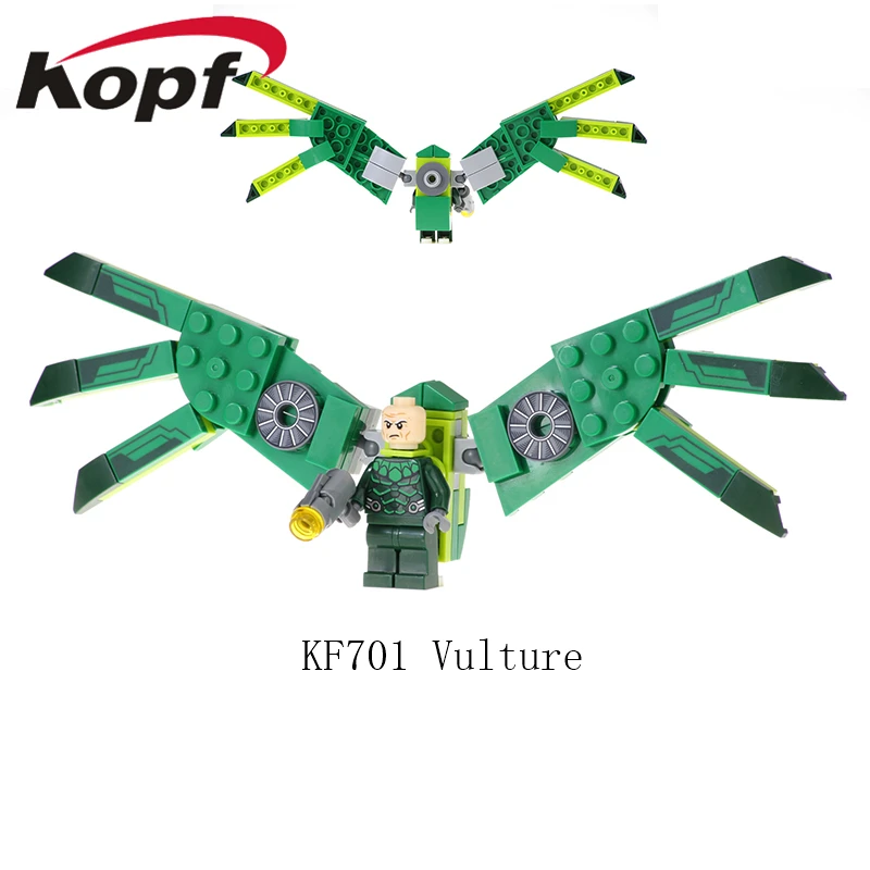 20Pcs Legoingly Minifigured Super Heroes Marvel Vulture Sandman Carnage Ninjagoed Action Bricks Toys For Children Gift KF701
20Pcs Legoingly Minifigured Super Heroes Marvel Vulture Sandman Carnage Ninjagoed Action Bricks Toys For Children Gift KF701