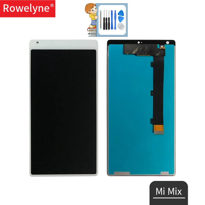 6.4" LCD for Xiaomi Mix LCD Display with Touch Screen Digitizer Assembly for Xiaomi Mi MIX LCD Black White Replacement Parts
6.4" LCD for Xiaomi Mix LCD Display with Touch Screen Digitizer Assembly for Xiaomi Mi MIX LCD Black White Replacement Parts