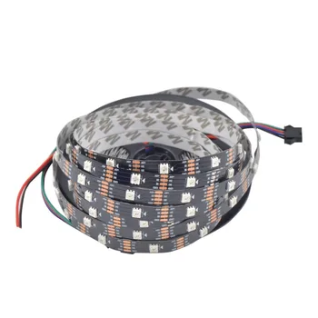 5m WS2813(Dual-signal wires,Better than WS2812B strip)30LEDs/m DC5V RGB led pixel strip,NON-waterproof,with 30pixels/M;Black PCB
5m WS2813(Dual-signal wires,Better than WS2812B strip)30LEDs/m DC5V RGB led pixel strip,NON-waterproof,with 30pixels/M;Black PCB
