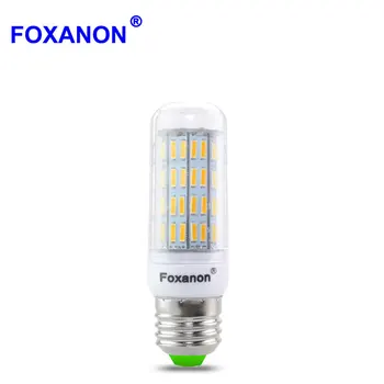 Foxanon No Flicker Protect eyesight Health LED lamp E14 E27 230V Corn Light 7020 SMD Chip 85 -265V Bulb Lamp 58 70 86 126Leds
Foxanon No Flicker Protect eyesight Health LED lamp E14 E27 230V Corn Light 7020 SMD Chip 85 -265V Bulb Lamp 58 70 86 126Leds