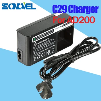 Godox C29 Battery AC Power Charger Pocket Flash WB29 battery The Power Adapter+Power Cord(US/EU/UK/AU) Kit For Godox AD200
Godox C29 Battery AC Power Charger Pocket Flash WB29 battery The Power Adapter+Power Cord(US/EU/UK/AU) Kit For Godox AD200