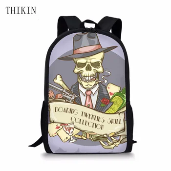 THIKIN Schoolbag Men with Stylish Punk Skull Rock Design Kids Backpack Boys Cartoon School Bag Bookbag The Best Gift for Boy
THIKIN Schoolbag Men with Stylish Punk Skull Rock Design Kids Backpack Boys Cartoon School Bag Bookbag The Best Gift for Boy