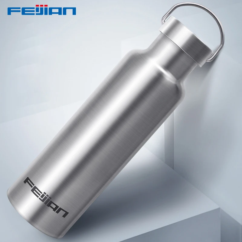 FEIJIAN Sports Stainless Steel Water Bottle Double Wall Vacuum Insulate Leak-Proof For Travel Cycling Hiking Camping
FEIJIAN Sports Stainless Steel Water Bottle Double Wall Vacuum Insulate Leak-Proof For Travel Cycling Hiking Camping