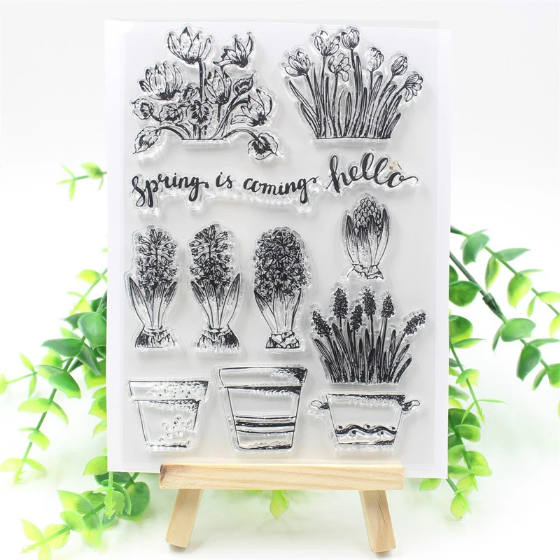ZFPARTY Spring Transparent Clear Silicone Stamp/Seal for DIY scrapbooking/photo album Decorative clear stamp sheets
ZFPARTY Spring Transparent Clear Silicone Stamp/Seal for DIY scrapbooking/photo album Decorative clear stamp sheets