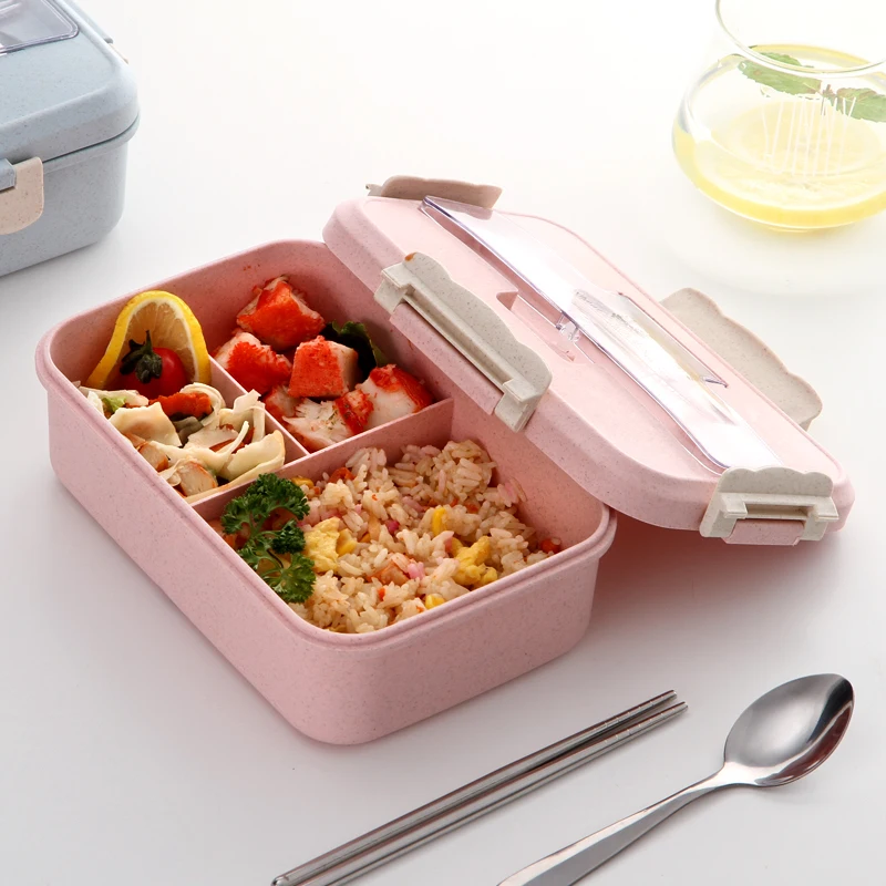 MICCK Wheat Straw Lunch Box Portable Bento Box With Tableware&Bag BPA Free Food Container Kids Picnic School Microwavable
MICCK Wheat Straw Lunch Box Portable Bento Box With Tableware&Bag BPA Free Food Container Kids Picnic School Microwavable