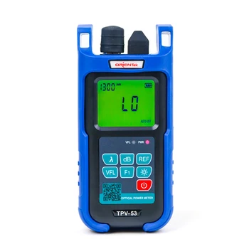 Orientek TPV-53 Optical Power Meter with Visual Light Source OPM wavelength 850/1300/1310/1490/1550/1625nm VFL 10km up
Orientek TPV-53 Optical Power Meter with Visual Light Source OPM wavelength 850/1300/1310/1490/1550/1625nm VFL 10km up