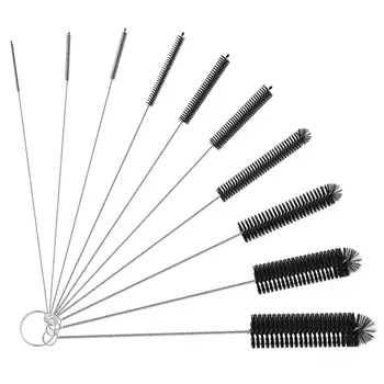 ORIA 10PCS Cleaning Brush Set Flexible Tube Bottle Brushes Glasses Keyboards Jewelry Cleaning Brush Stainless Steel Brushes
ORIA 10PCS Cleaning Brush Set Flexible Tube Bottle Brushes Glasses Keyboards Jewelry Cleaning Brush Stainless Steel Brushes