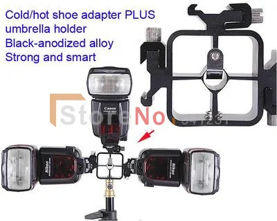 Flashes 3 Triple Head Hot Shoe Flash Stand Adapter/Bracket/Mount Trigger/umbrella holder FOR 580EX 430EX SB600 SB900
Flashes 3 Triple Head Hot Shoe Flash Stand Adapter/Bracket/Mount Trigger/umbrella holder FOR 580EX 430EX SB600 SB900