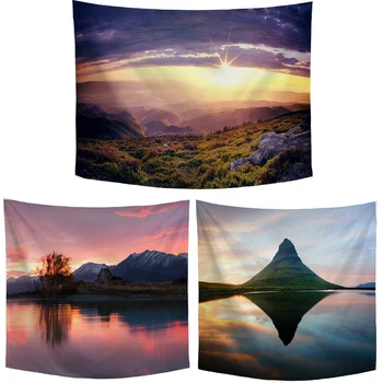 Beautiful High Definition Sunset Scene Wall Hanging Tapestry Seaside Mountains Outdoor Camping Sleeping Mats Home Decor Carpet
Beautiful High Definition Sunset Scene Wall Hanging Tapestry Seaside Mountains Outdoor Camping Sleeping Mats Home Decor Carpet