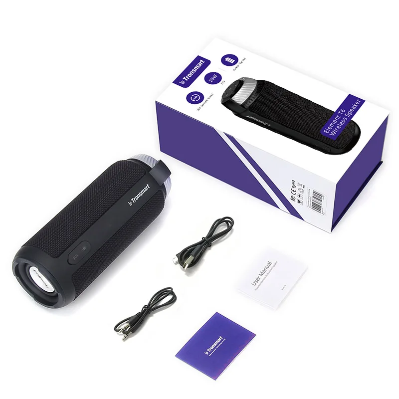 Tronsmart Element T6 Bluetooth 4.1 Portable Mini Speaker USB Wireless Soundbar Audio Receiver Speakers AUX for Music MP3 Player (1)