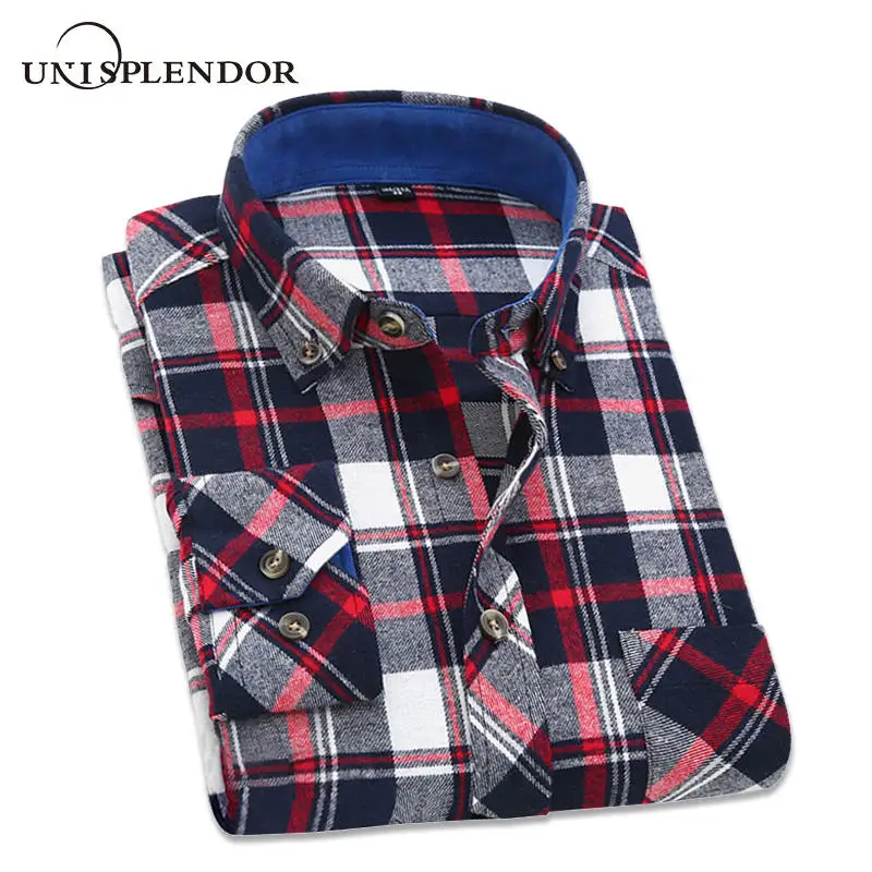 2019 Brand Leisure Men 100% Cotton Shirt Man Casual Plaid Shirts Slim Fit Male Flannel Shirt Mans Pocket Long Sleeve Top YN10226
2019 Brand Leisure Men 100% Cotton Shirt Man Casual Plaid Shirts Slim Fit Male Flannel Shirt Mans Pocket Long Sleeve Top YN10226