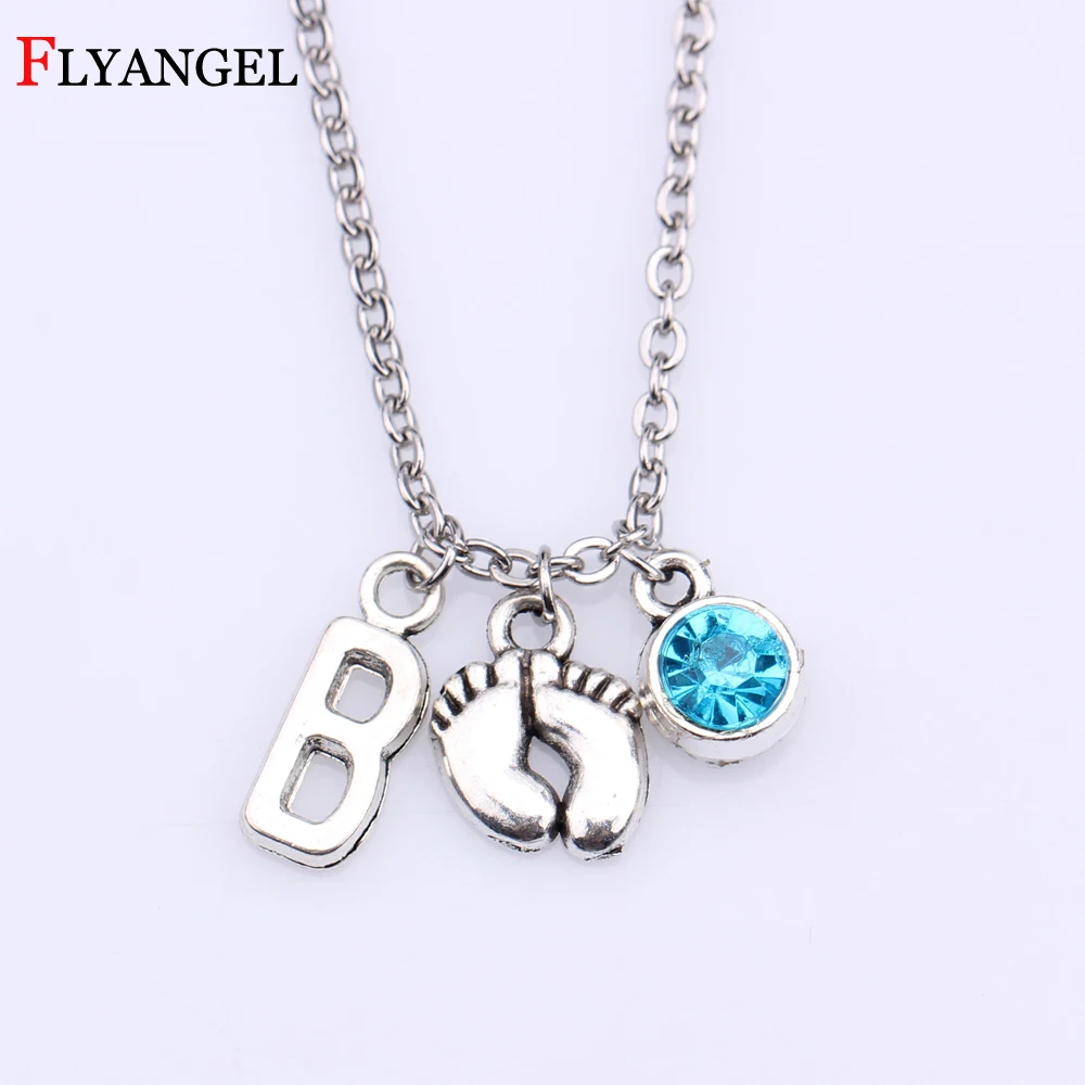 Cute Baby First Step Footprint Mom Son Daughter Birthday Gift Charm Children Women Pendant Necklace Fashion Jewelry Top Quality
Cute Baby First Step Footprint Mom Son Daughter Birthday Gift Charm Children Women Pendant Necklace Fashion Jewelry Top Quality