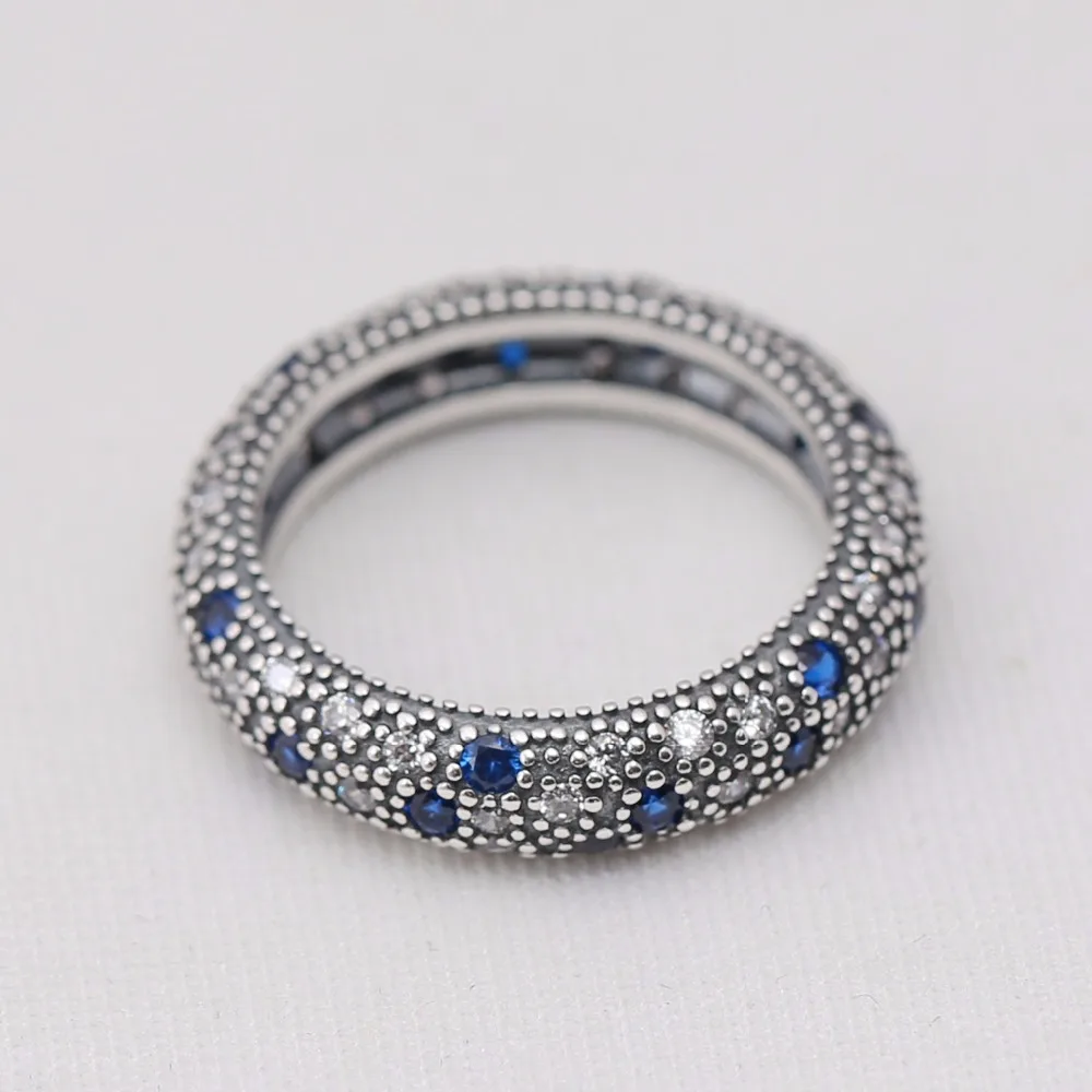 Compatible with European Jewelry style silver ring with blue zircon rings 100% 925 sterling silver jewelry diy making wholesale
Compatible with European Jewelry style silver ring with blue zircon rings 100% 925 sterling silver jewelry diy making wholesale