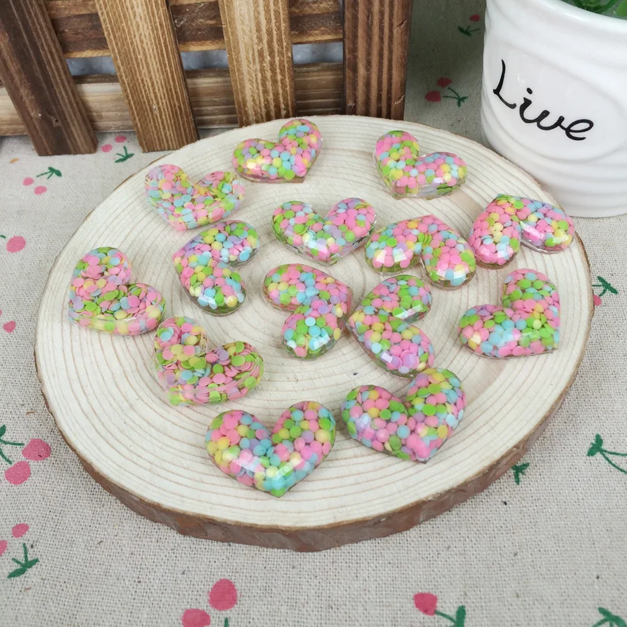 Kawaii Flatback DIY Heart Filled Multi Color Resin Diamond Cabochon Flat Back Scrapbooking Embellishment Decoration:22*30mm
Kawaii Flatback DIY Heart Filled Multi Color Resin Diamond Cabochon Flat Back Scrapbooking Embellishment Decoration:22*30mm