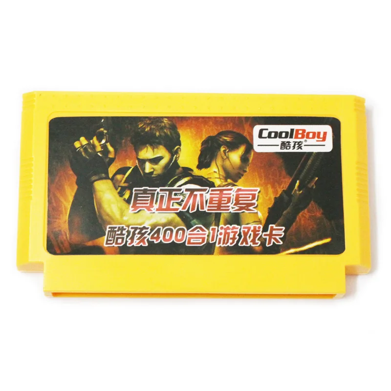 400 in 1 Real Game No Repeat 8 Bit 60 Pin Game Card For D99
