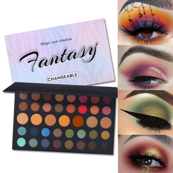 Fashion New Arrival 39 Color Eyeshadow Palette Shimmer Glitter Makeup Powder Professional Long Lasting Eyeshadow Makeup Palette 
Fashion New Arrival 39 Color Eyeshadow Palette Shimmer Glitter Makeup Powder Professional Long Lasting Eyeshadow Makeup Palette