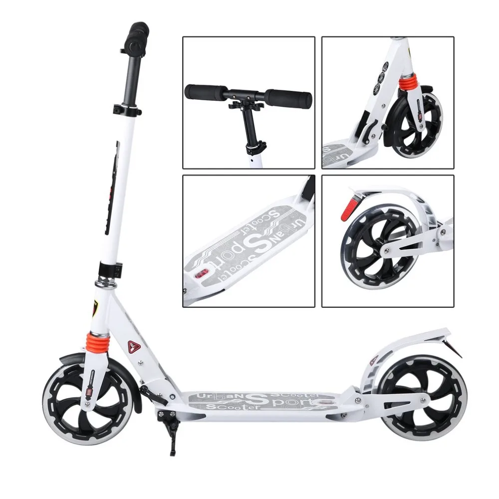 Folding Big Two Wheels Adults Scooter Fun Play Cool Skateboard Adjustable Height Urban Kick Scooter Great Gift
Folding Big Two Wheels Adults Scooter Fun Play Cool Skateboard Adjustable Height Urban Kick Scooter Great Gift