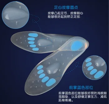 by dhl 50pair Medical Silicone gel insole Shoe Inserts full length pad Metatarsal foot care Bone Spurs Plantar Fasciitis tools
by dhl 50pair Medical Silicone gel insole Shoe Inserts full length pad Metatarsal foot care Bone Spurs Plantar Fasciitis tools