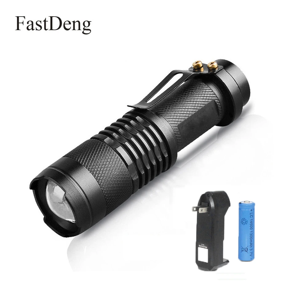 Mini LED Flashlight 2000LM Q5 Torch Light Lamp AA/14500 Adjustable Zoom Focus Tactical Flashlight Outdoor Waterproof Penlight
Mini LED Flashlight 2000LM Q5 Torch Light Lamp AA/14500 Adjustable Zoom Focus Tactical Flashlight Outdoor Waterproof Penlight