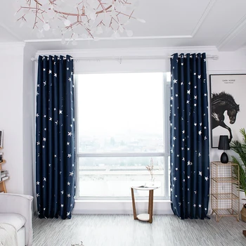 Modern Blackout Curtains Window The Bedroom Blinds Curtain For Living Room Kids Bedroom Silver Star Printed Voile Curtain
Modern Blackout Curtains Window The Bedroom Blinds Curtain For Living Room Kids Bedroom Silver Star Printed Voile Curtain