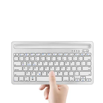 Wireless Bluetooth 3.0 Mini Keyboard 78 Keys Rechargeable Keypad with Stand Slot for PC Phone Tablet Support Windows Android iOS
Wireless Bluetooth 3.0 Mini Keyboard 78 Keys Rechargeable Keypad with Stand Slot for PC Phone Tablet Support Windows Android iOS