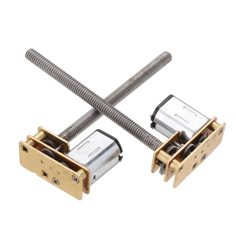 Durable GM1024N20 M4x55 6V 60RPM/12V 200RPM DC Speed Reduction Gear Motor N20 Motor For Elevator Suspension Mechanical Arm
Durable GM1024N20 M4x55 6V 60RPM/12V 200RPM DC Speed Reduction Gear Motor N20 Motor For Elevator Suspension Mechanical Arm