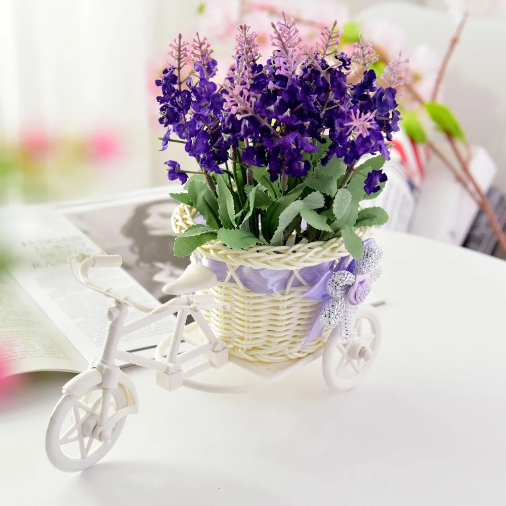 artificial rattan vase tricycle + flowers artificial flowers bouquet set Lavender Fake flowers wedding Birthday Gift Decoration
artificial rattan vase tricycle + flowers artificial flowers bouquet set Lavender Fake flowers wedding Birthday Gift Decoration