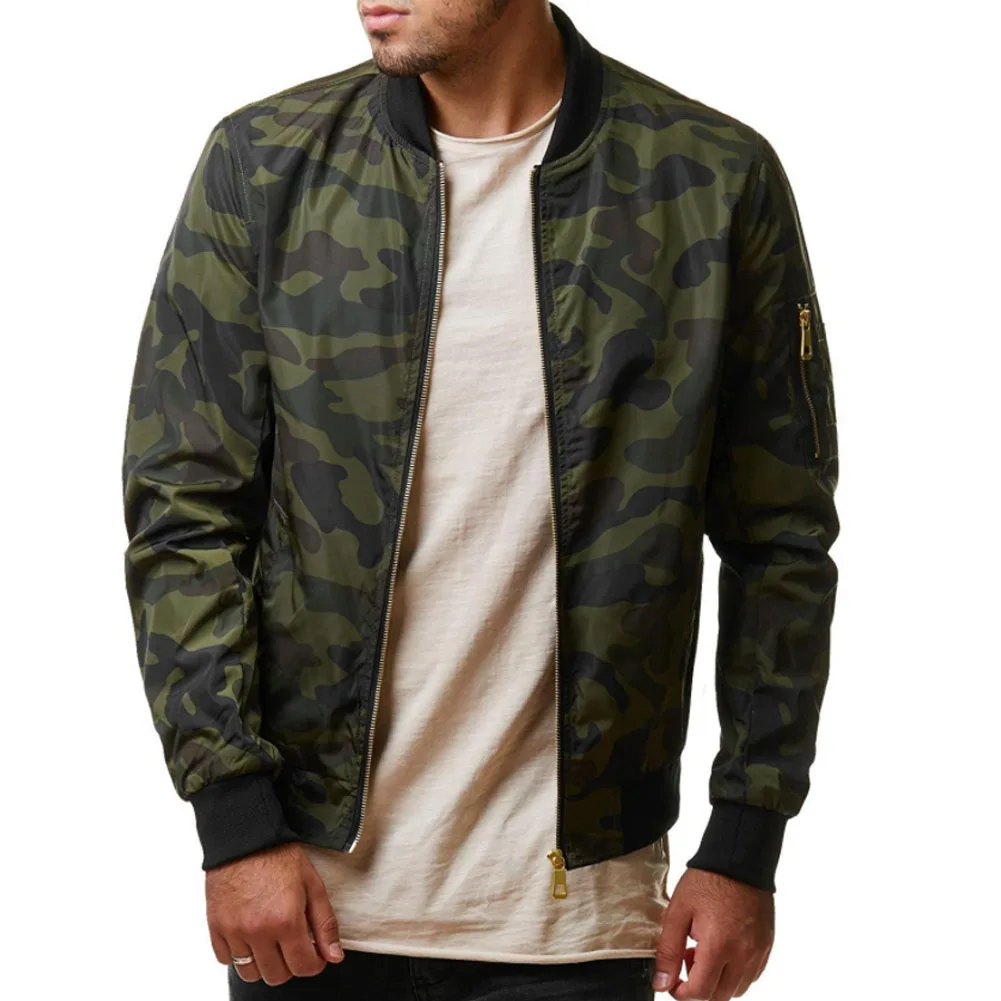 2019 Autumn Casual Men's Camo Jacket Army Military Jacket Camouflage Jacket Men Coats Male Outerwear Overcoat Plus Size 4XL
2019 Autumn Casual Men's Camo Jacket Army Military Jacket Camouflage Jacket Men Coats Male Outerwear Overcoat Plus Size 4XL