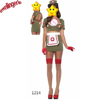 2017 new arrive green Naughty Nurse for Women Erotic Sexy Lingerie for Halloween costume
2017 new arrive green Naughty Nurse for Women Erotic Sexy Lingerie for Halloween costume