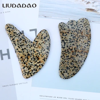 2Pcs Set Guasha Massager Wands Women Relax Body Care Wands Natural Dalmation Jasper Guasha Massage Tools Jade Skin Care Tools
2Pcs Set Guasha Massager Wands Women Relax Body Care Wands Natural Dalmation Jasper Guasha Massage Tools Jade Skin Care Tools