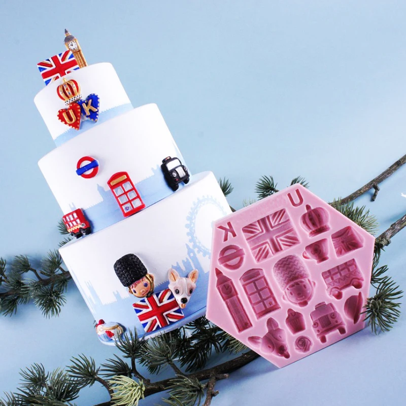 UK Series Big Ben & Hats Silicone Mold Fondant Mould Cake Decorating Tools Chocolate Gumpaste Molds, Sugarcraft, Kitchen Gadgets
UK Series Big Ben & Hats Silicone Mold Fondant Mould Cake Decorating Tools Chocolate Gumpaste Molds, Sugarcraft, Kitchen Gadgets