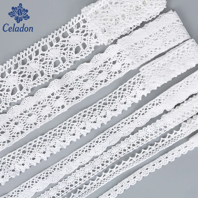 Promotion White Crochet Knitting Cotton Lace Good quality cotton lace For Apparel Sewing Scrapbooking Craft Accessories
Promotion White Crochet Knitting Cotton Lace Good quality cotton lace For Apparel Sewing Scrapbooking Craft Accessories
